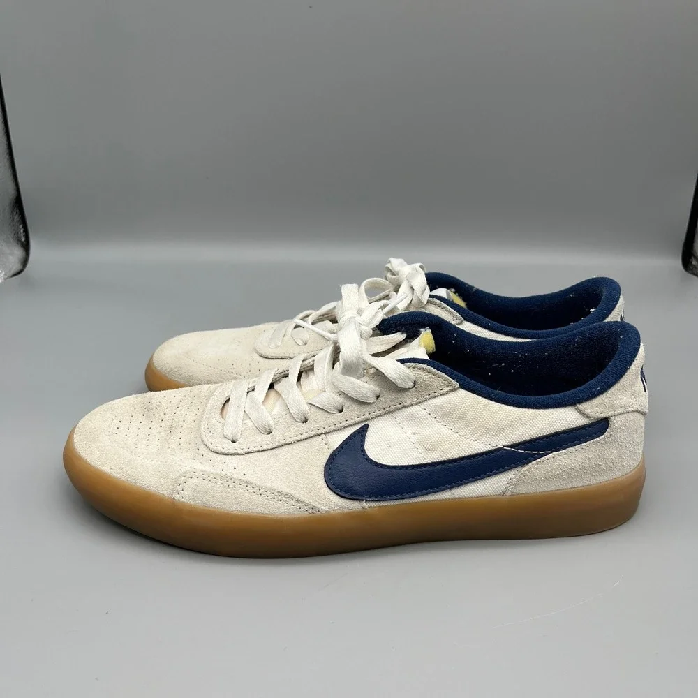 Nike SB Heritage Vulc Men 9.5 Summit Gum Sole Skate Shoes Skateboard Skater